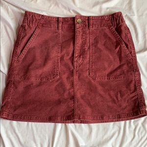 AMERICAN EAGLE CORDUROY SKIRT